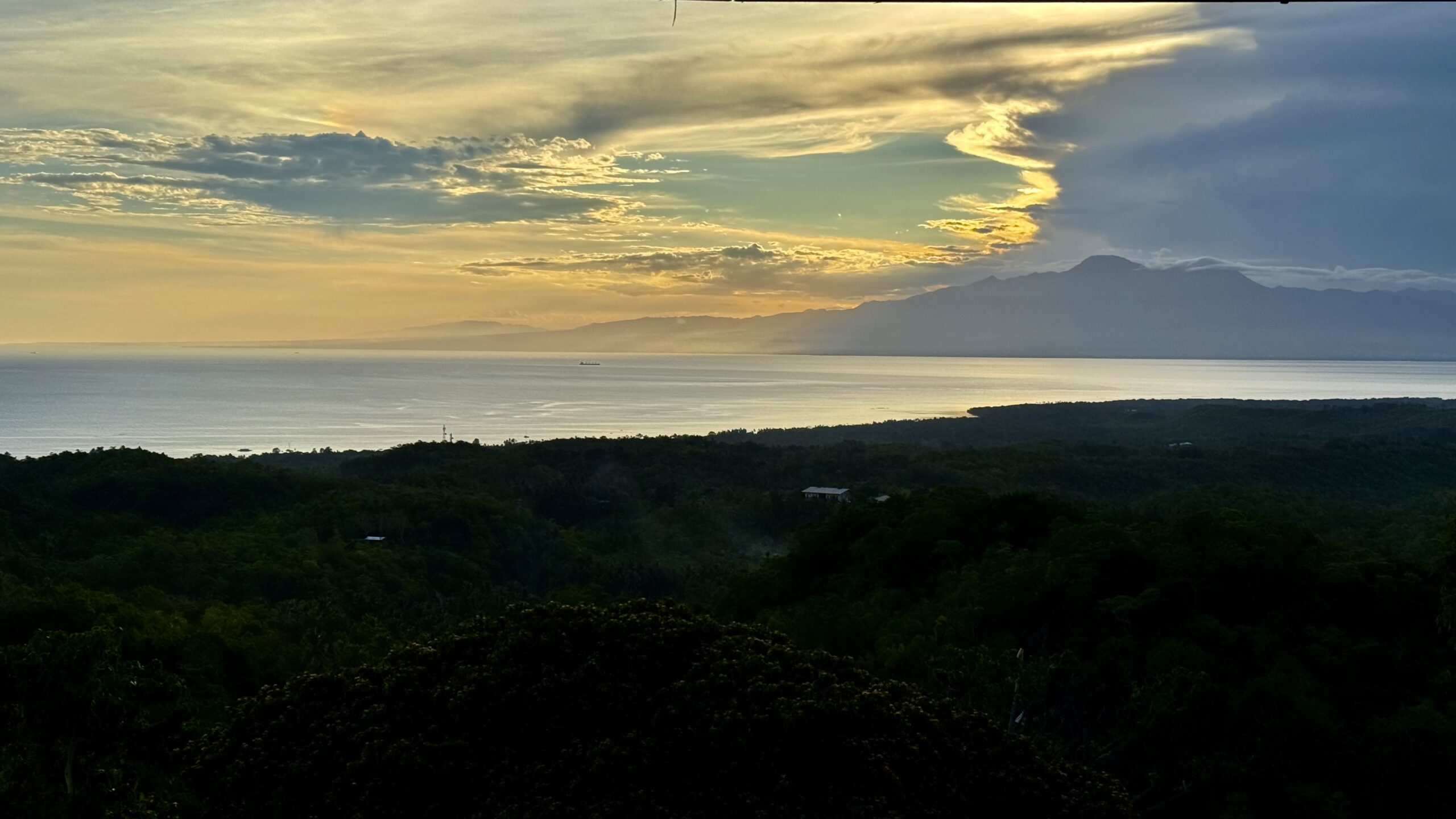 Vue sur le pacifique
